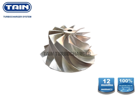 Hausse de roue de compresseur de Turbo de billette de GT22 44.5mm pour BMW X5 3.0D/530 730D