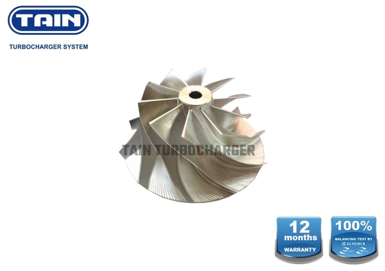 Hausse de roue de compresseur de Turbo de billette de 10 lames pour VW/OCTAVIA TDI 4Motion de Skoda