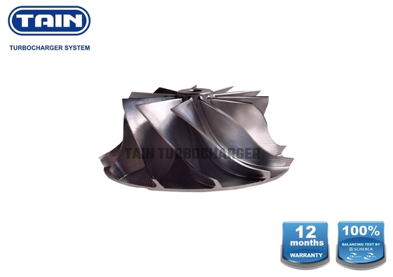 Hausse GT20 65mm/69.7mm de roue de compresseur de Turbo de billette 50.2mm lame 6 x 6